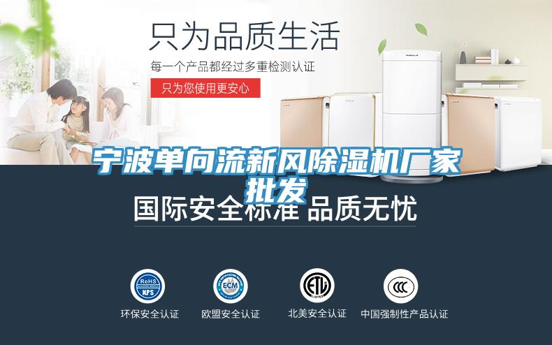 寧波單向流新風(fēng)除濕機廠家批發(fā)