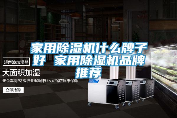 家用除濕機(jī)什么牌子好 家用除濕機(jī)品牌推薦