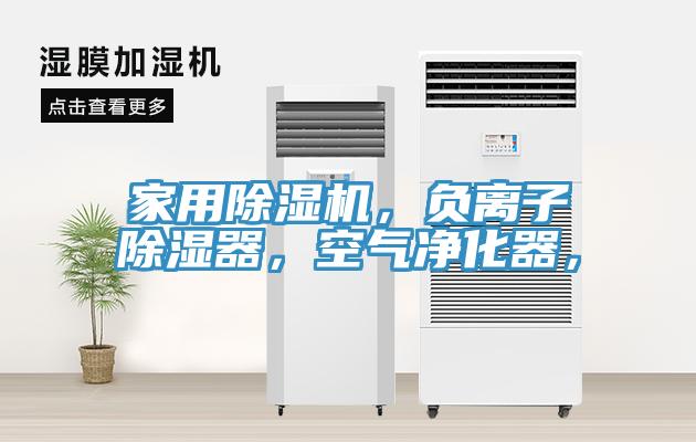 家用除濕機(jī)，負(fù)離子除濕器，空氣凈化器，