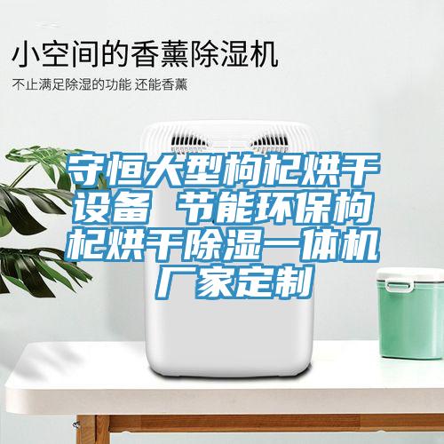 守恒大型枸杞烘干設(shè)備 節(jié)能環(huán)保枸杞烘干除濕一體機 廠家定制