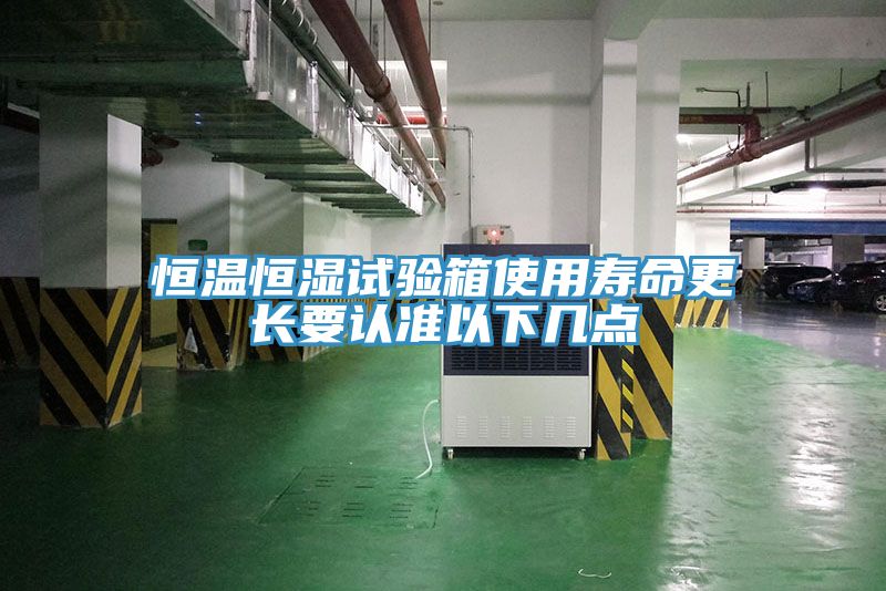 恒溫恒濕試驗箱使用壽命更長要認(rèn)準(zhǔn)以下幾點
