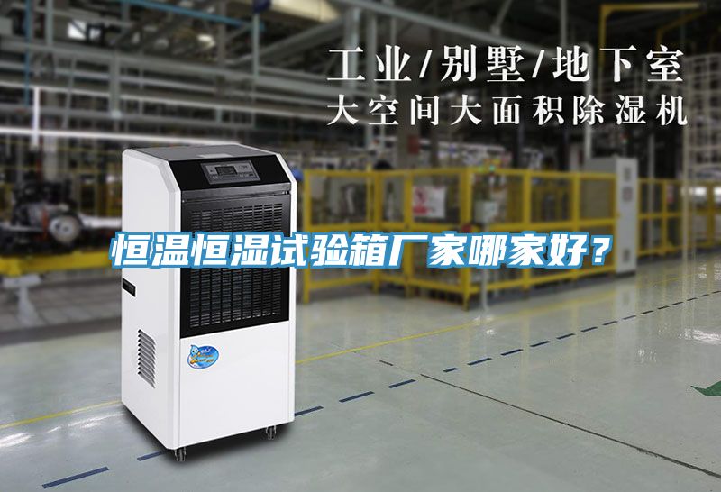 恒溫恒濕試驗箱廠家哪家好？