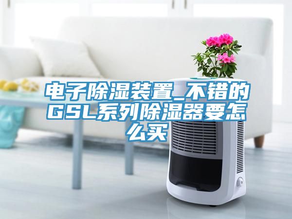 電子除濕裝置_不錯的GSL系列除濕器要怎么買