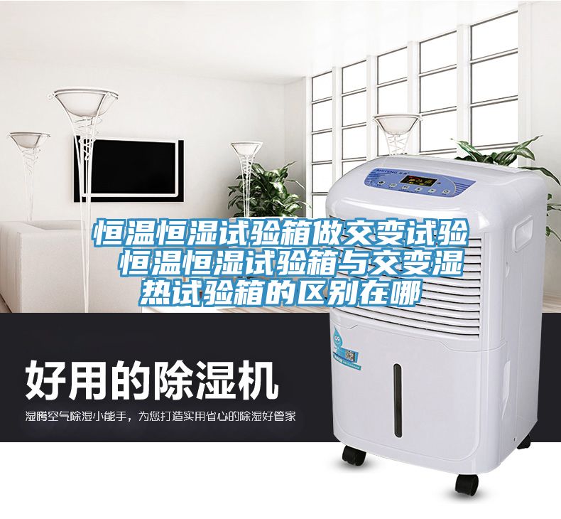 恒溫恒濕試驗(yàn)箱做交變?cè)囼?yàn) 恒溫恒濕試驗(yàn)箱與交變濕熱試驗(yàn)箱的區(qū)別在哪