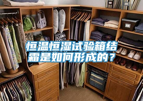 恒溫恒濕試驗箱結(jié)霜是如何形成的？