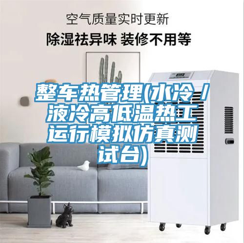 整車熱管理(水冷／液冷高低溫?zé)峁み\行模擬仿真測試臺)