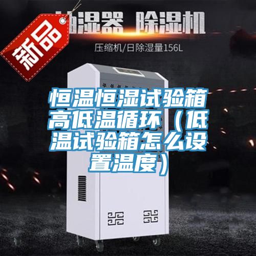 恒溫恒濕試驗箱高低溫循環(huán)（低溫試驗箱怎么設(shè)置溫度）
