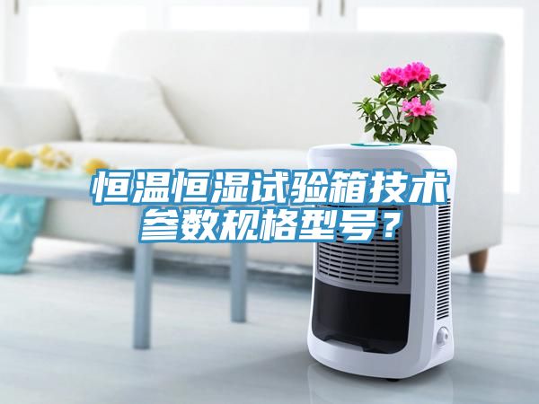 恒溫恒濕試驗(yàn)箱技術(shù)參數(shù)規(guī)格型號？
