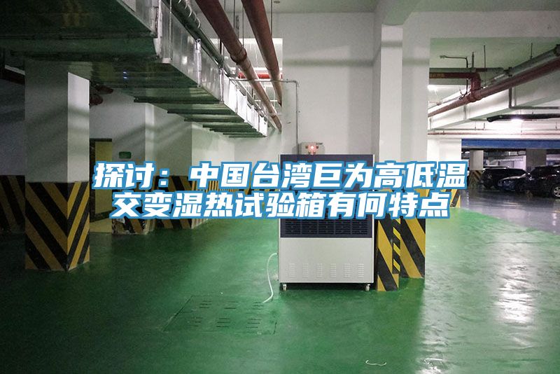 探討：中國(guó)臺(tái)灣巨為高低溫交變濕熱試驗(yàn)箱有何特點(diǎn)