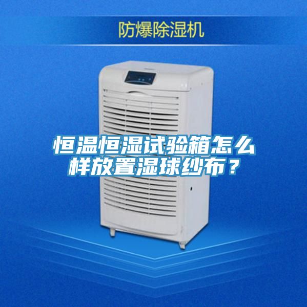 恒溫恒濕試驗(yàn)箱怎么樣放置濕球紗布？