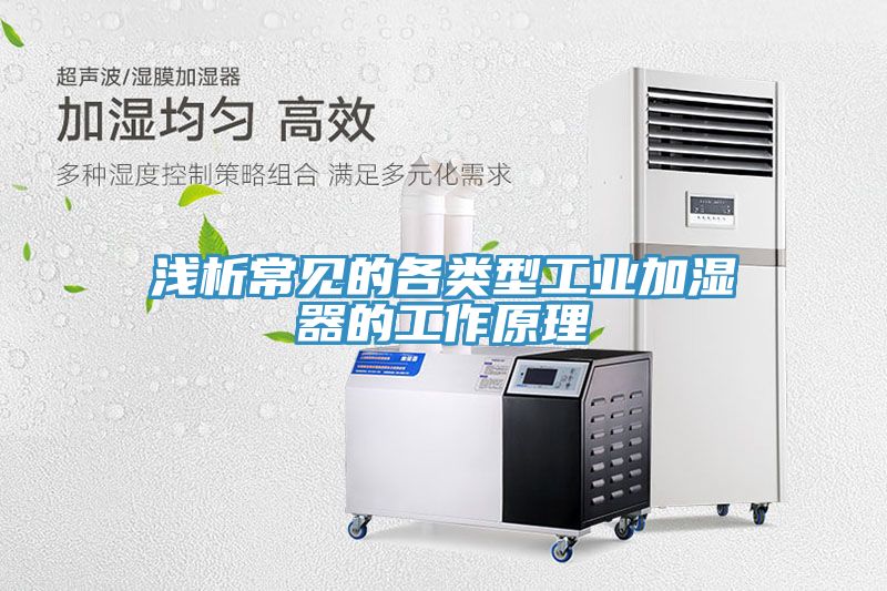 淺析常見(jiàn)的各類型工業(yè)加濕器的工作原理