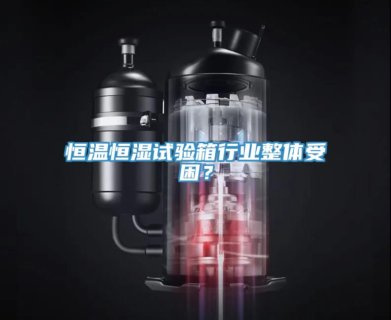 恒溫恒濕試驗(yàn)箱行業(yè)整體受困？
