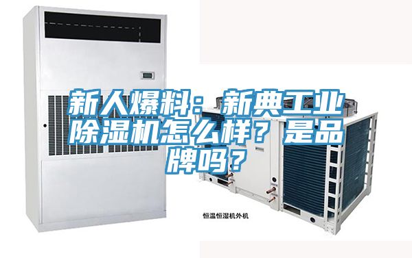 新人爆料：新典工業(yè)除濕機怎么樣？是品牌嗎？