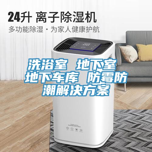 洗浴室 地下室 地下車庫(kù) 防霉防潮解決方案