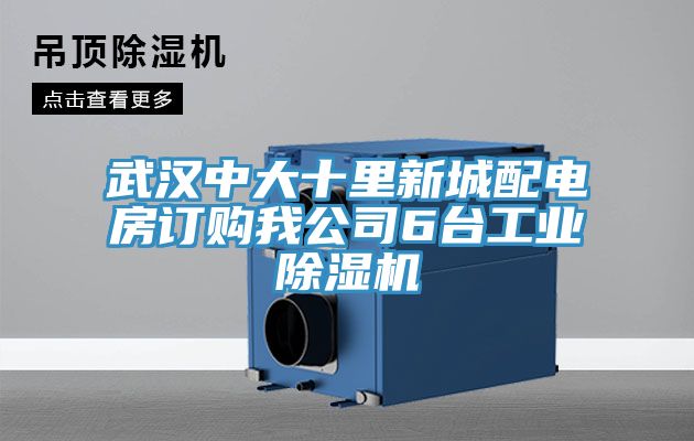 武漢中大十里新城配電房訂購(gòu)我公司6臺(tái)工業(yè)除濕機(jī)