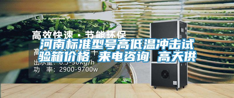 河南標(biāo)準(zhǔn)型號高低溫沖擊試驗(yàn)箱價(jià)格 來電咨詢 高天供