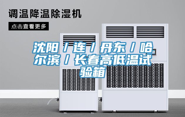 沈陽／連／丹東／哈爾濱／長春高低溫試驗箱