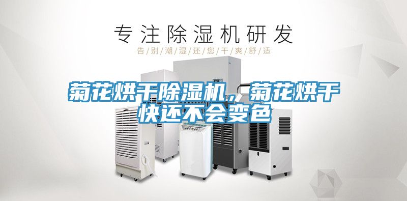 菊花烘干除濕機(jī)，菊花烘干快還不會(huì)變色