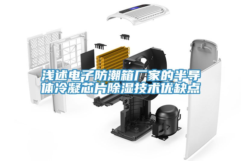 淺述電子防潮箱廠家的半導(dǎo)體冷凝芯片除濕技術(shù)優(yōu)缺點(diǎn)