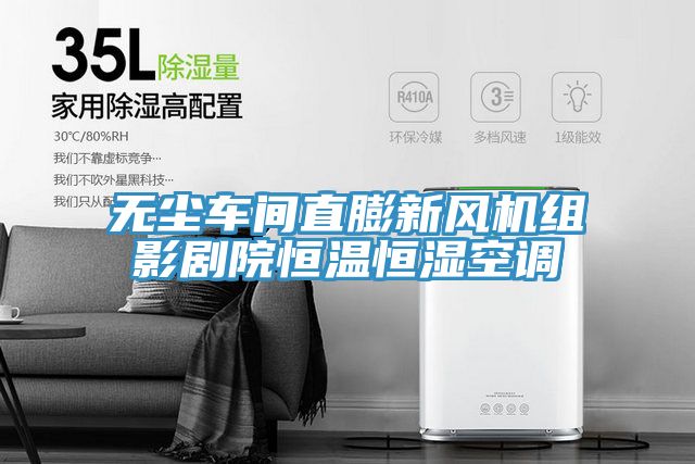 無塵車間直膨新風機組影劇院恒溫恒濕空調(diào)