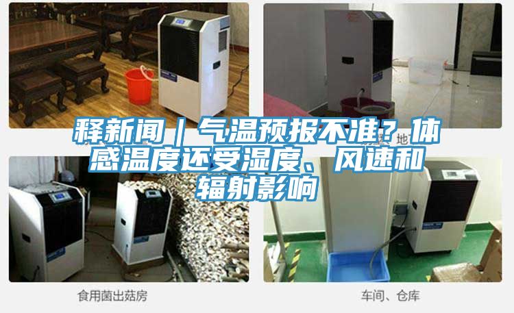釋新聞｜氣溫預(yù)報(bào)不準(zhǔn)？體感溫度還受濕度、風(fēng)速和輻射影響