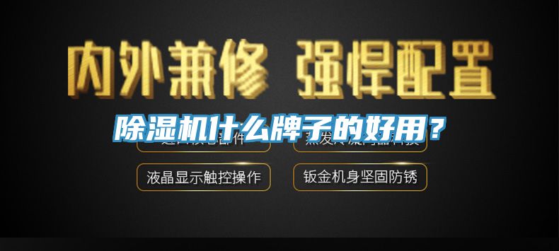 除濕機(jī)什么牌子的好用？