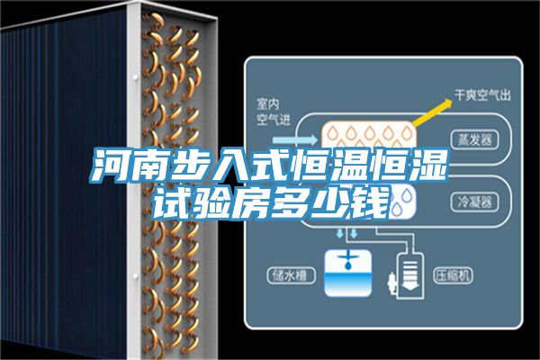 河南步入式恒溫恒濕試驗房多少錢