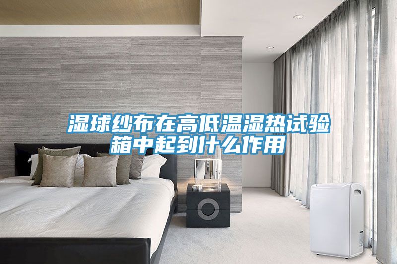 濕球紗布在高低溫濕熱試驗(yàn)箱中起到什么作用
