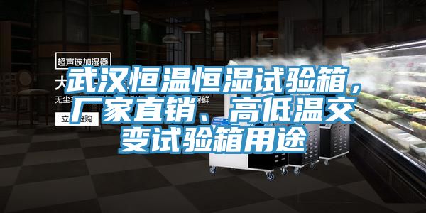 武漢恒溫恒濕試驗(yàn)箱，廠家直銷、高低溫交變?cè)囼?yàn)箱用途