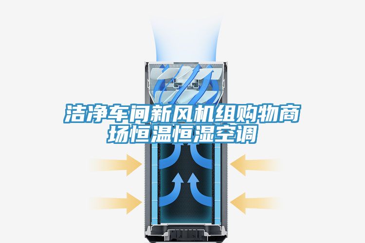 潔凈車間新風(fēng)機(jī)組購物商場(chǎng)恒溫恒濕空調(diào)