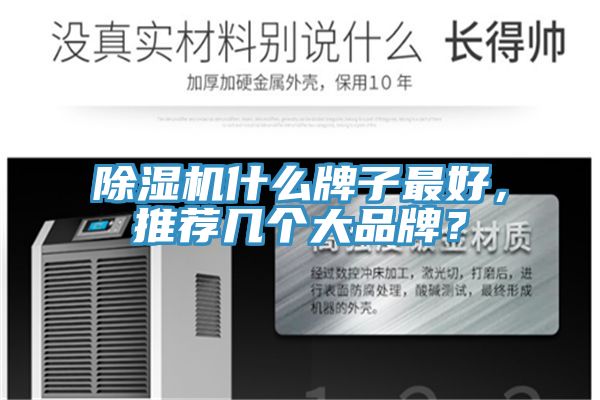 除濕機什么牌子最好，推薦幾個大品牌？