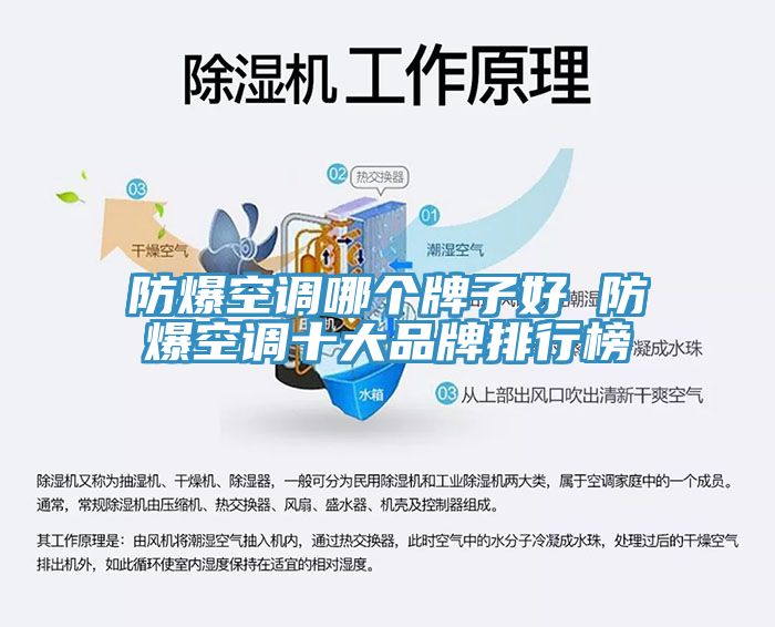 防爆空調(diào)哪個(gè)牌子好 防爆空調(diào)十大品牌排行榜