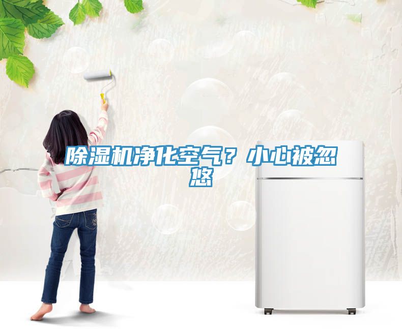 除濕機凈化空氣？小心被忽悠