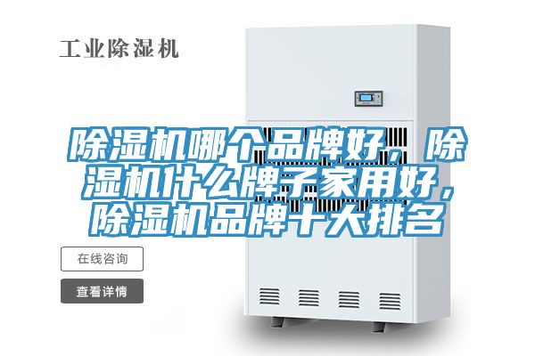 除濕機(jī)哪個(gè)品牌好，除濕機(jī)什么牌子家用好，除濕機(jī)品牌十大排名