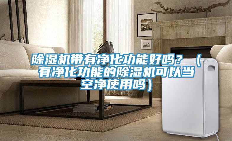 除濕機帶有凈化功能好嗎？（有凈化功能的除濕機可以當(dāng)空凈使用嗎）