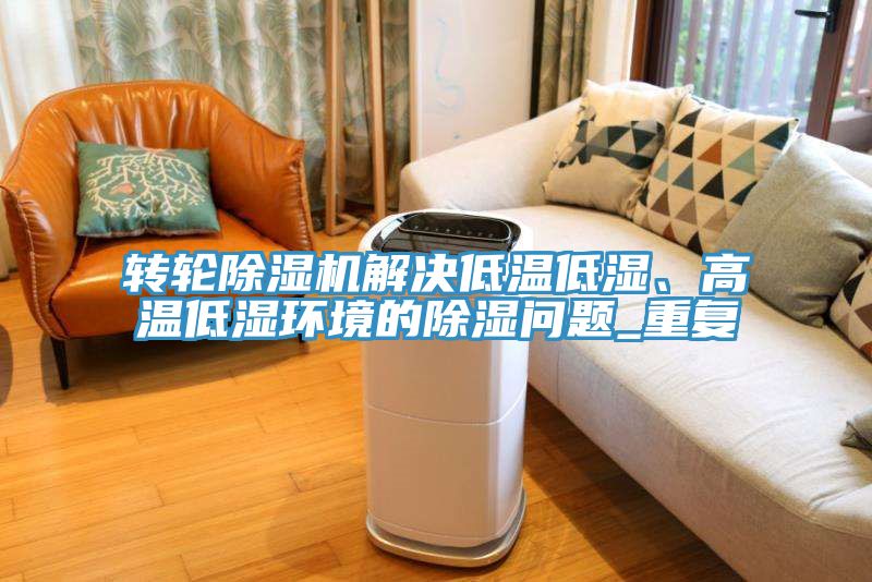 轉輪除濕機解決低溫低濕、高溫低濕環(huán)境的除濕問題_重復