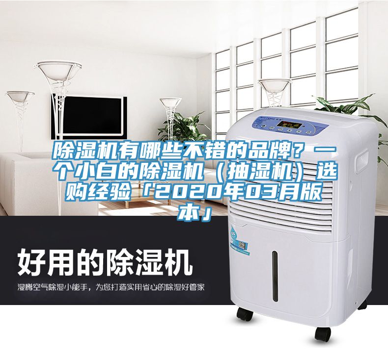 除濕機(jī)有哪些不錯的品牌？一個小白的除濕機(jī)（抽濕機(jī)）選購經(jīng)驗「2020年03月版本」