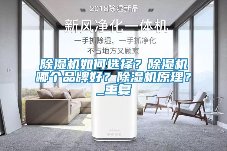 除濕機(jī)如何選擇？除濕機(jī)哪個(gè)品牌好？除濕機(jī)原理？_重復(fù)