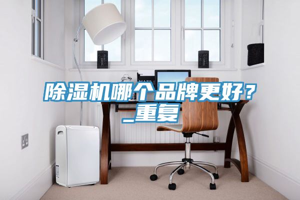除濕機(jī)哪個(gè)品牌更好？_重復(fù)