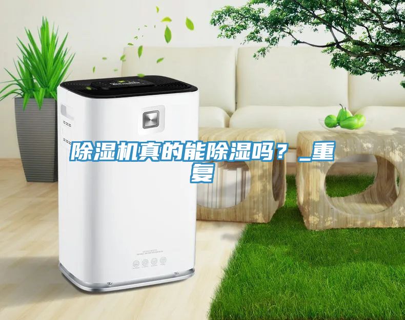 除濕機真的能除濕嗎？_重復