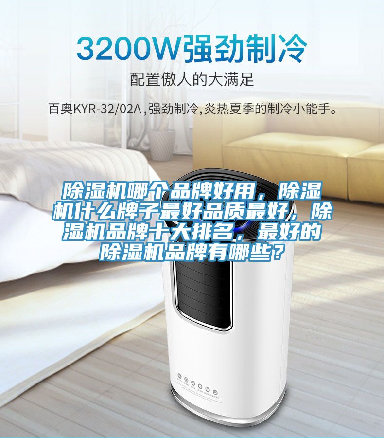 除濕機哪個品牌好用，除濕機什么牌子最好品質最好，除濕機品牌十大排名，最好的除濕機品牌有哪些？