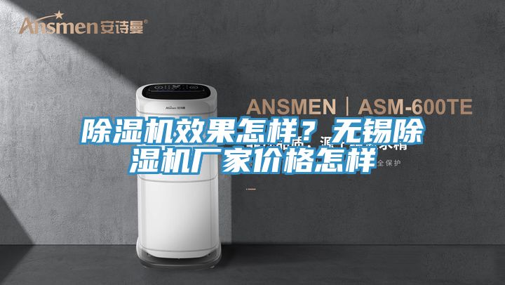 除濕機效果怎樣？無錫除濕機廠家價格怎樣