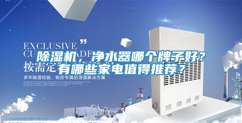 除濕機(jī)，凈水器哪個(gè)牌子好？有哪些家電值得推薦？