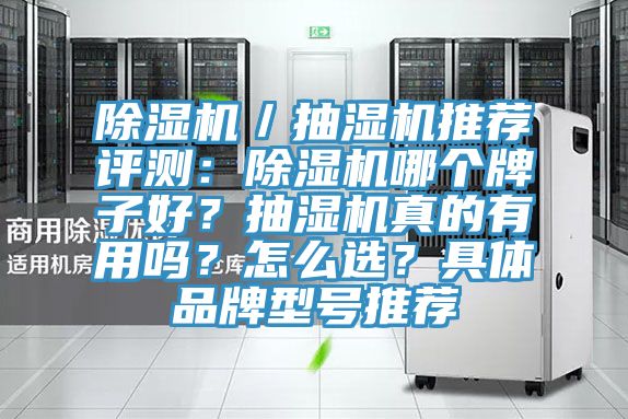 除濕機(jī)／抽濕機(jī)推薦評(píng)測(cè)：除濕機(jī)哪個(gè)牌子好？抽濕機(jī)真的有用嗎？怎么選？具體品牌型號(hào)推薦
