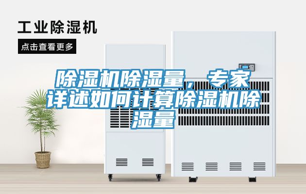 除濕機除濕量，專家詳述如何計算除濕機除濕量
