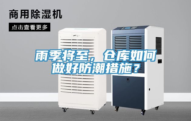 雨季將至，倉庫如何做好防潮措施？