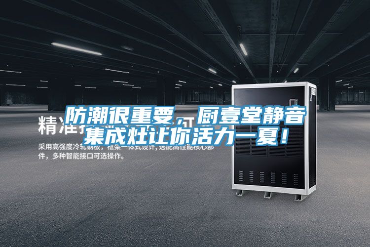 防潮很重要，廚壹堂靜音集成灶讓你活力一夏！