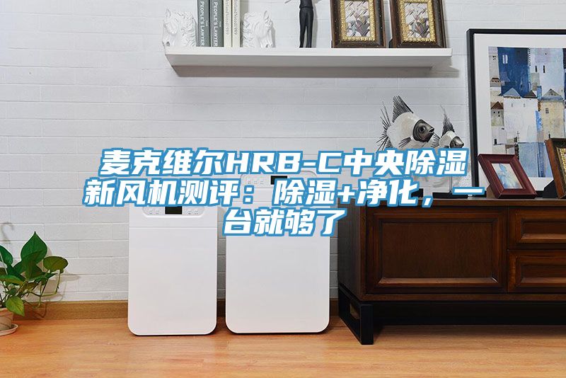 麥克維爾HRB-C中央除濕新風機測評：除濕+凈化，一臺就夠了
