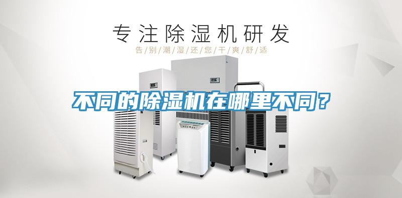 不同的除濕機在哪里不同？