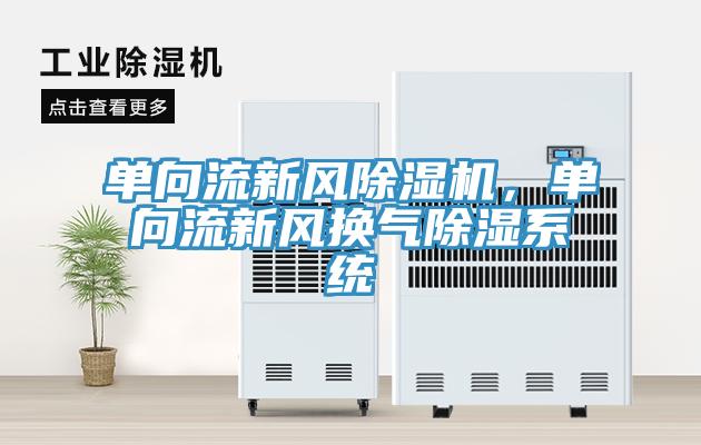單向流新風(fēng)除濕機(jī)，單向流新風(fēng)換氣除濕系統(tǒng)